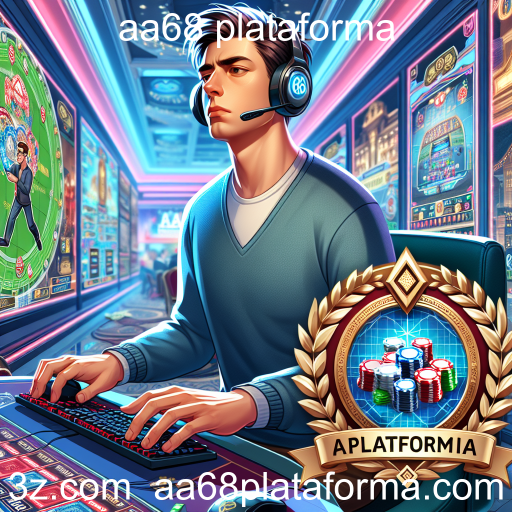 Atração dos Jogos de Simulação na aa68 Plataforma